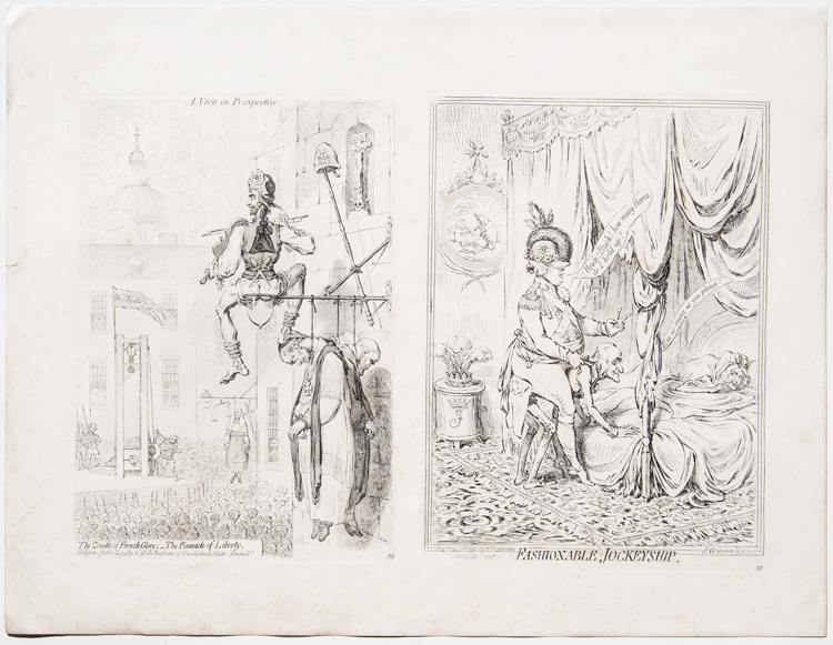 James Gillray original suppressed etchings The Zenith of French Glory


Fashionable Jockeyship